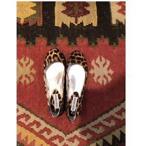 Steve Madden Leopard Flats